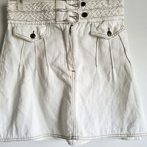 Free People  denim skirt